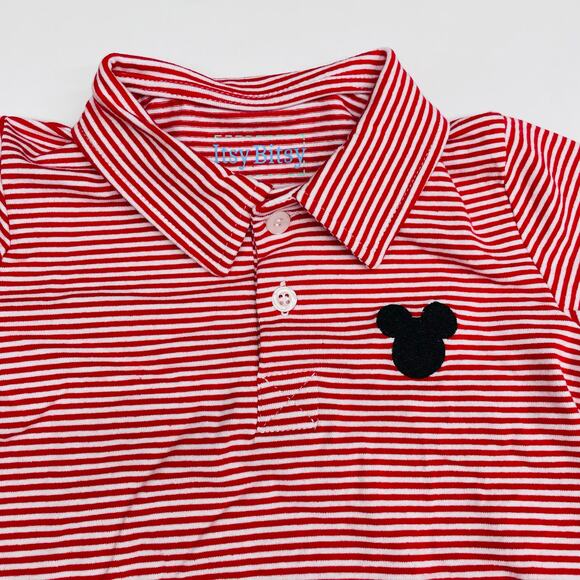 NWT Itsy Bitsy 12M Mouse Polo Set - Picture 4 of 4